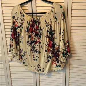 Off-the-Shoulder Boho Blouse